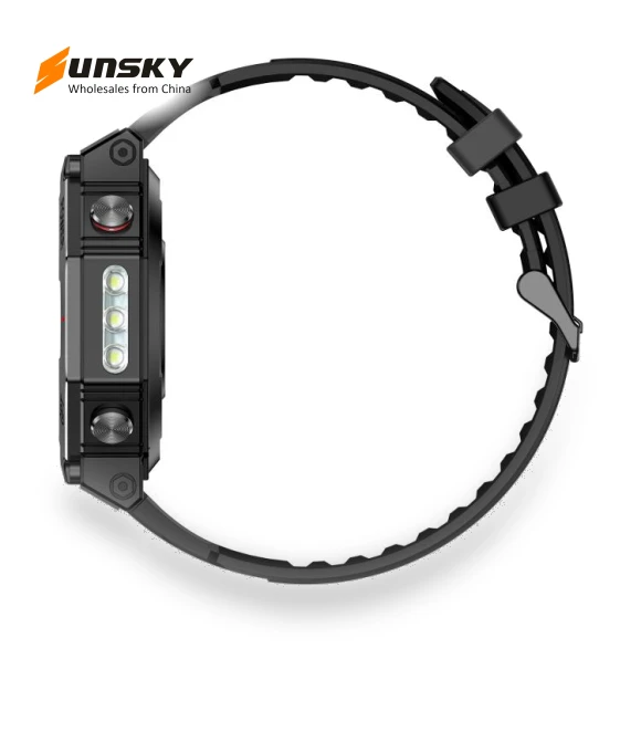 Outdoor GPS Smart Watch with Flashlight — Smartwatches