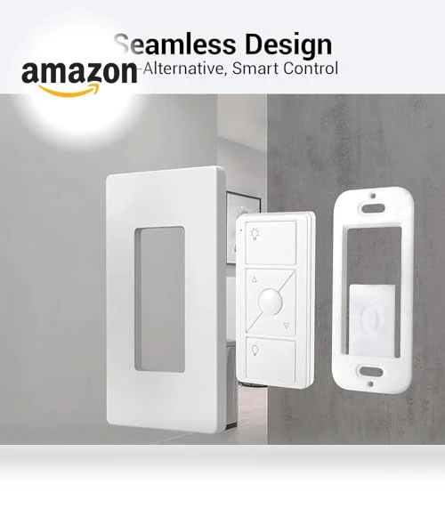 Remote Wallplate Bracket for Lutron Pico Remote — Remote Controls, Hwborsix