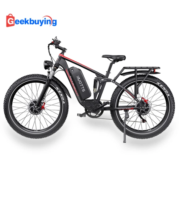 Electric Bike 26 inch 750W Dual Motor 50km/h Max Speed — Electric Self-Balancing Scooters, DUOTTS