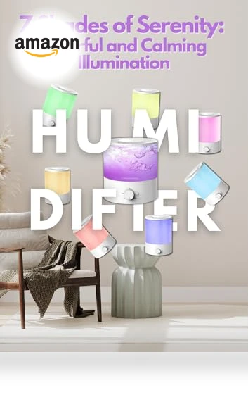 Sleek 2L Humidifier — Air Moisturizers, MEGAWISE