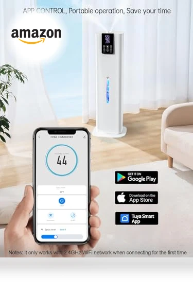 Smart Humidifier — Air Moisturizers, Hiswelle