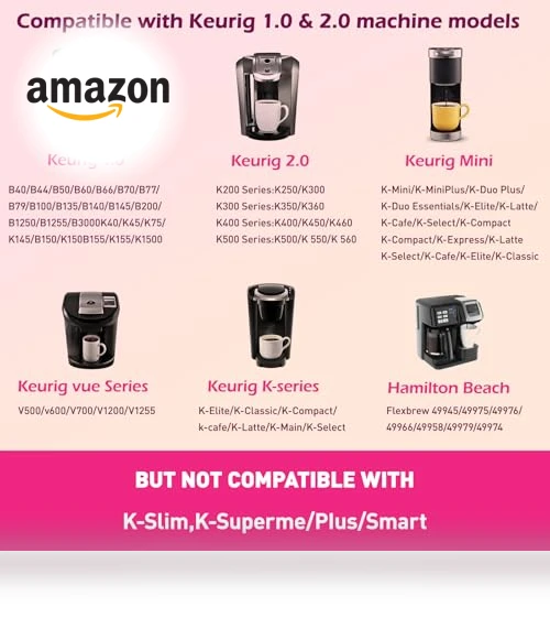 Universal Stainless Steel K Cup Reusable Coffee Pods — Coffee Pod Holders, AIMONE