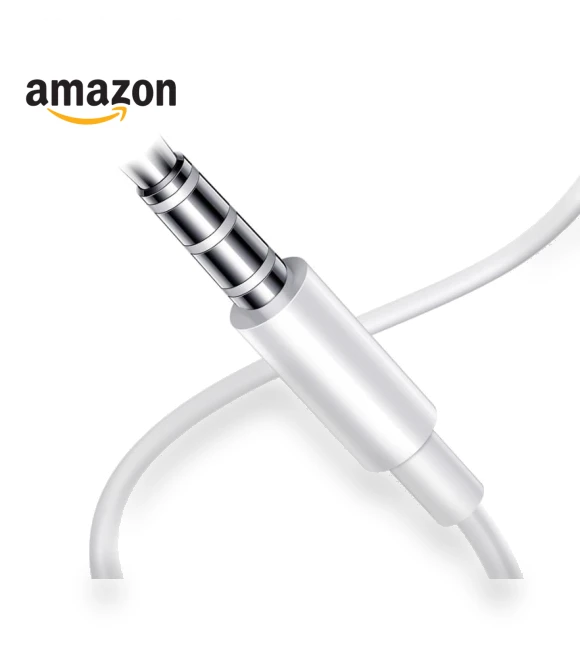 Wired Ear Buds with Built-in Remote — In-Ear Headphones, AJY