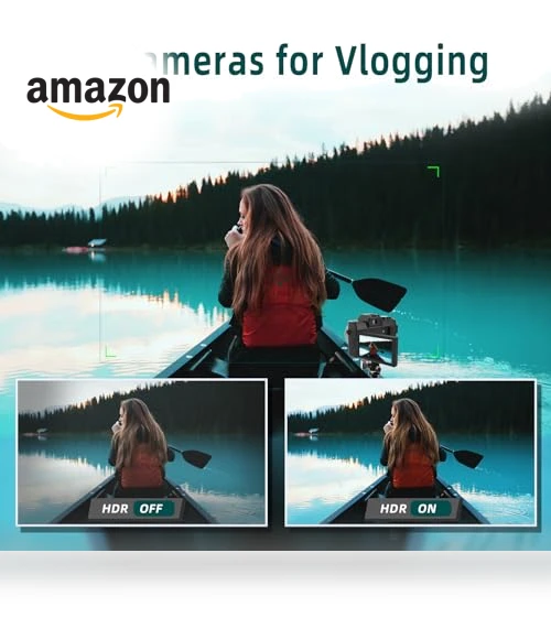 4K 48MP Vlogging Camera — Mirrorless Cameras, Monitech