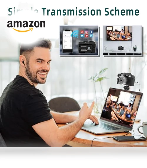 4K 48MP Vlogging Camera — Mirrorless Cameras, Monitech