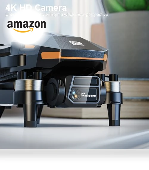 4K FPV Foldable Mini RC Drone — Drones, PLEGBLE