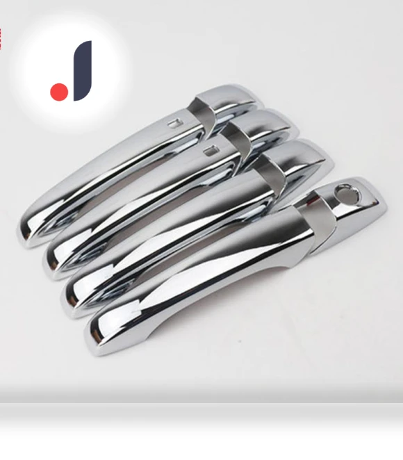 Chrome Door Handle Sticker with Smart Keyhole — Chrome Trim & Accessories