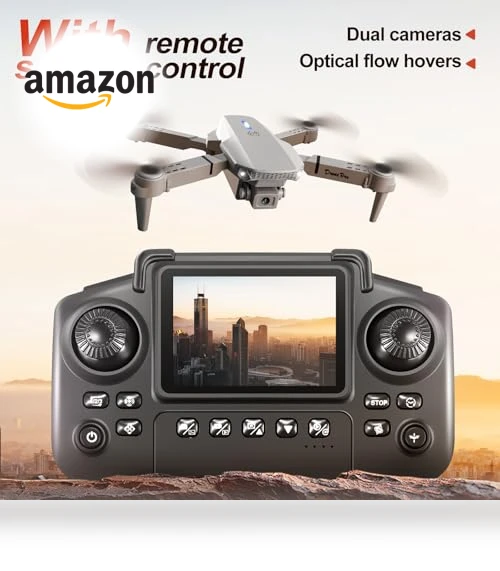 Foldable Mini Drone with Screen Controller — Drones, elecci