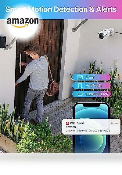 Home Security Camera System — Smart Home Security, ZOSI