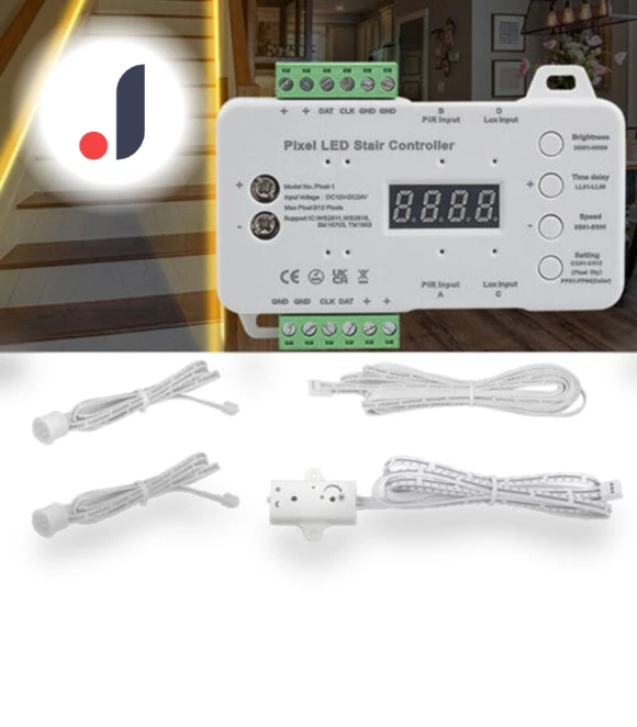 Lighting Controller with DC Extension — Light Dimmers, grocery Room
