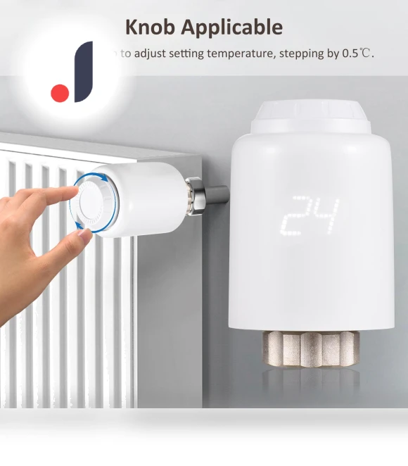 Programmable Smart Radiator Thermostat — Smart Climate Control, Meterk
