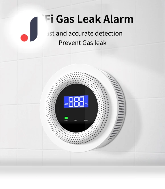 Smart Gas Leak Detector — Gas Safety Equipment, TOMTOP JMS