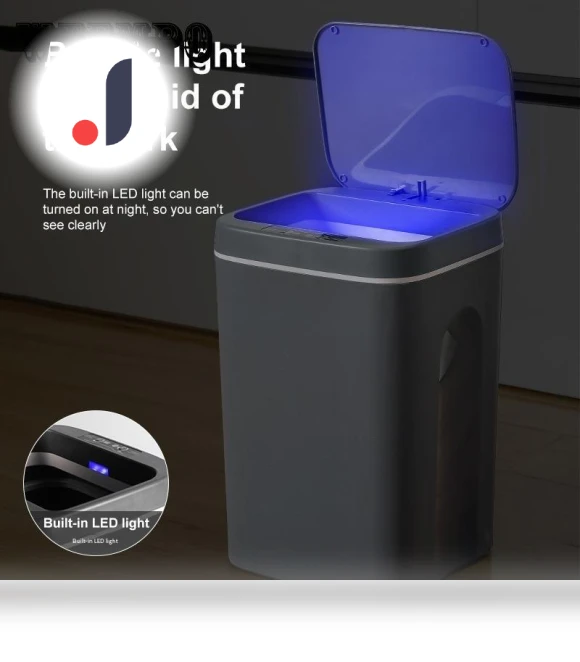 Smart Trash Can for Bathroom — Kitchen Cans, WTEMPO
