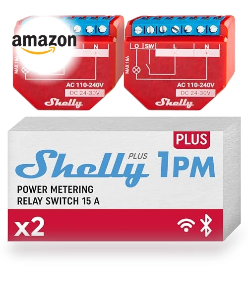 WiFi Smart Relay Switch with Power Metering Function — Relays, Allterco Robotics EOOD