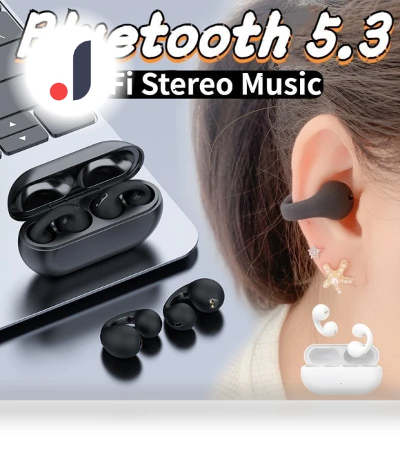 Wireless Earbuds with Touch Control — In-Ear Headphones, Daxy Healthy23