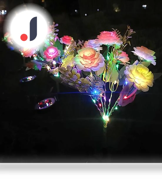 Decorative Solar Garden Light — Garden Illumination, Hello Garden