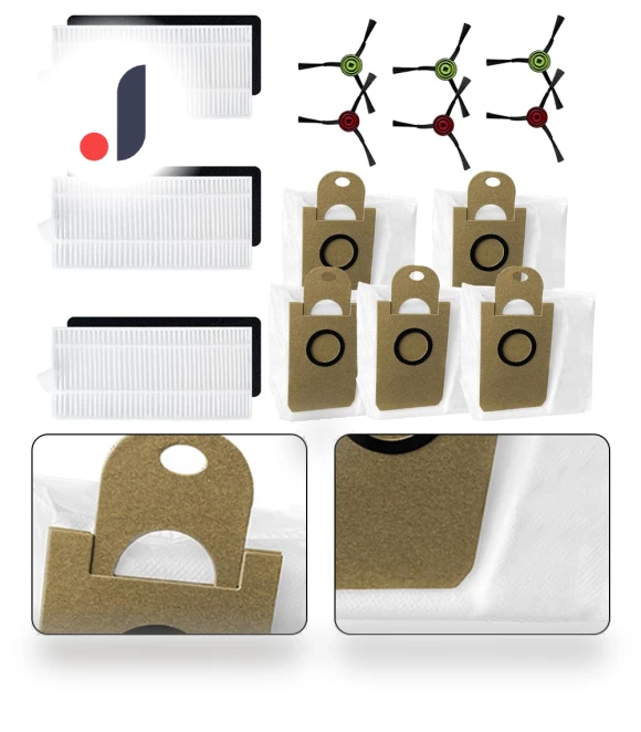 Side Brushes, Filters, Dust Bags, Accessory Kit — Parts & Accessories, Vacuum Cleaner Acc