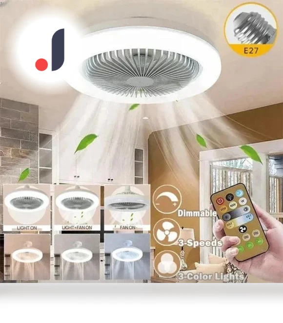 Smart Ceiling Fan 3-in-1 with Remote Control — Ceiling Fans, Best To Buy
