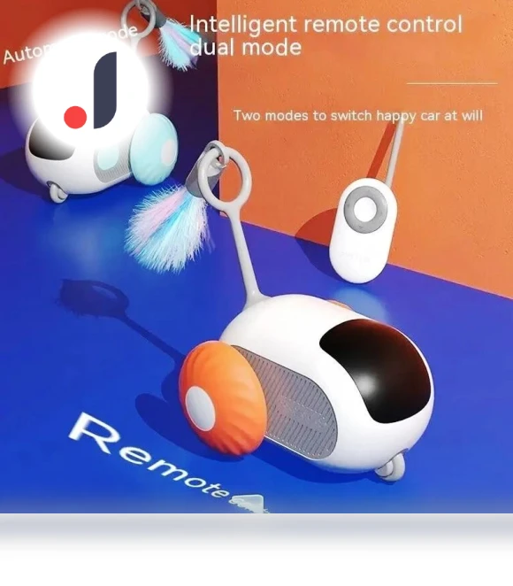 Smart Remote Control Toy for Cats — Interactive Animal Companions