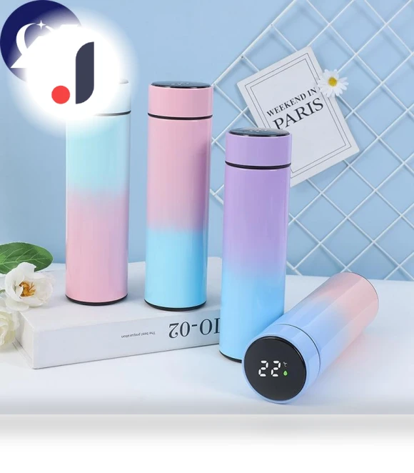 Smart Thermos with Temperature Display — Beverage Warmers, TOP HOME-002