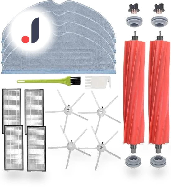 Sweeping Robot Accessories — Smart Cleaning Robots, Five Colorful