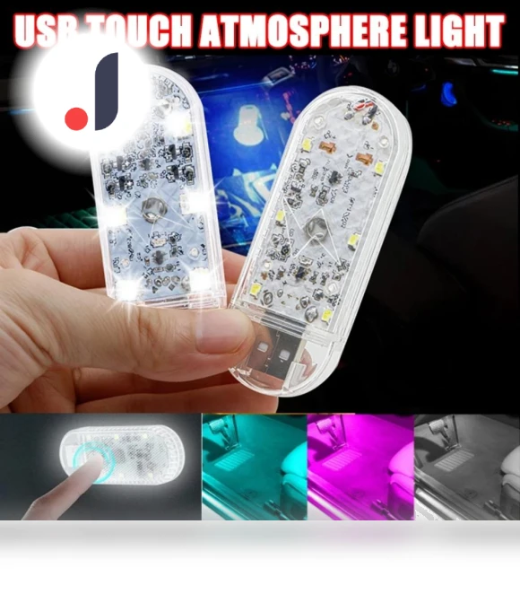 Touch Sensor USB LED Interior Light — Courtesy Lamp, Happd