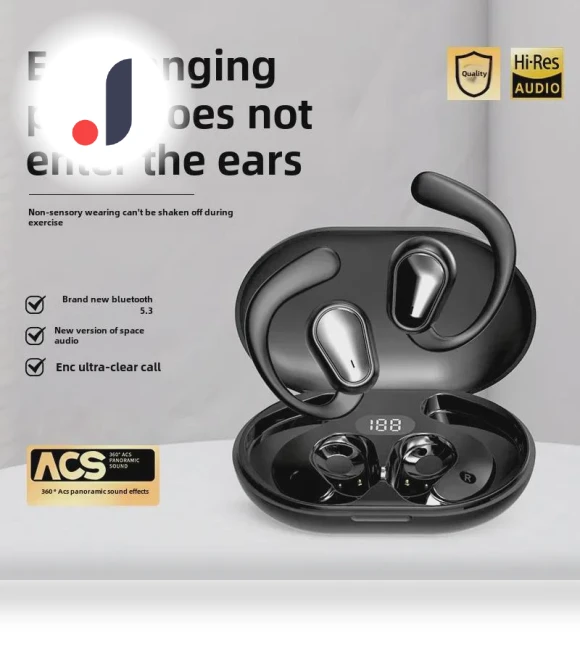 Bluetooth Headset with Bone Conduction — Headsets, AI Supermarket