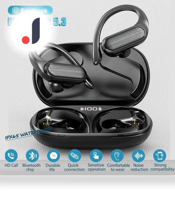 Bluetooth Hook Earphones — Headsets, GC SupMarket