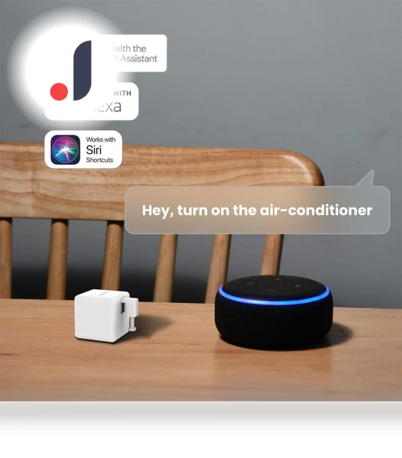 Button Pusher Robot — Push Buttons, White Dream