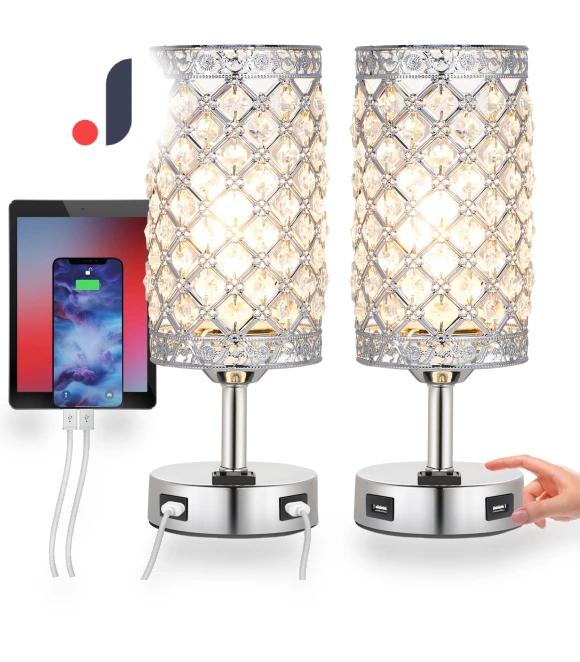 Crystal Touch Control Desk Lamp — Study & Desk Lighting, TOMTOP JMS
