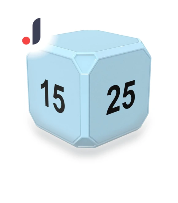 Cube Timer Gravity Sensor Rotating Timer — Timing Tools, KONNWEI
