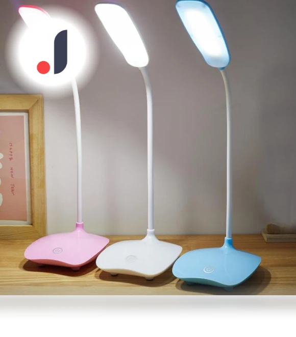 LED Desk Lamp with Touch Control and USB Charging — Study & Desk Lighting, AI Supermarket