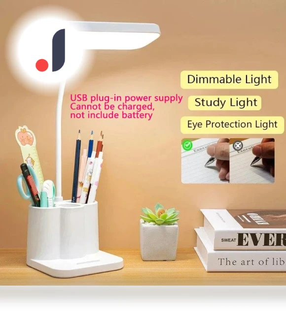 LED Desk Lamp with Touch Control — Study & Desk Lighting, Comfort Homeware
