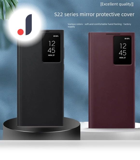 Protective Case with Smart Window and Flip-Free Sleep Function — Phone Accessories, AI Supermarket