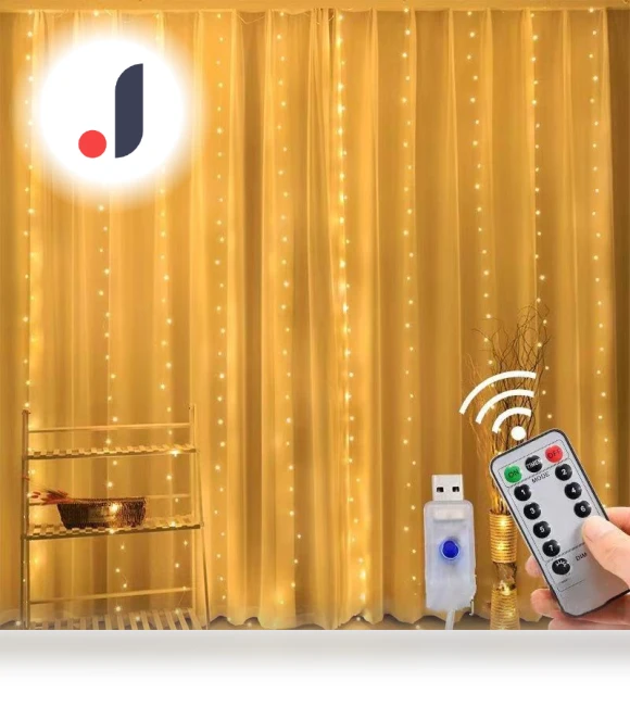 Remote Control USB Christmas Lights — Lighted Displays, AI Supermarket