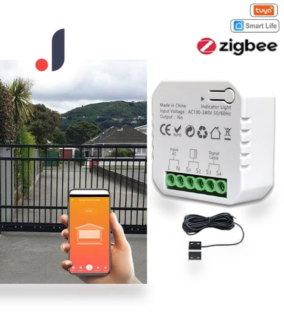 Smart Garage Door Opener — Remote Controls, Tuya