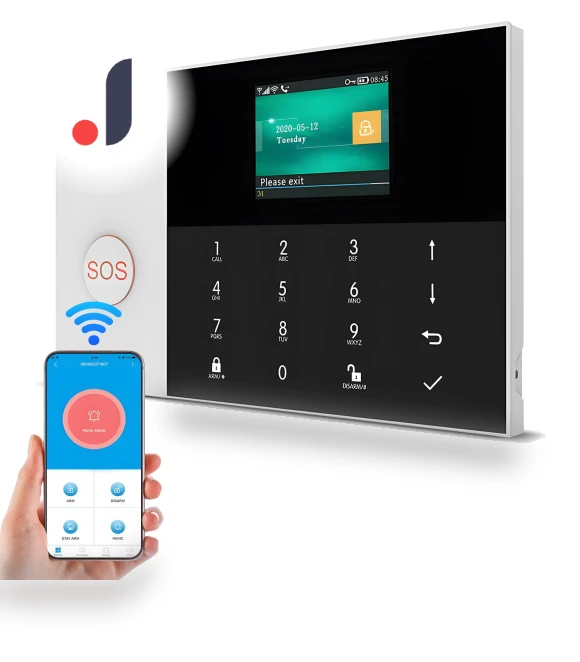 Smart Home Security Alarm System — Smart Home Security, 3d printing machine