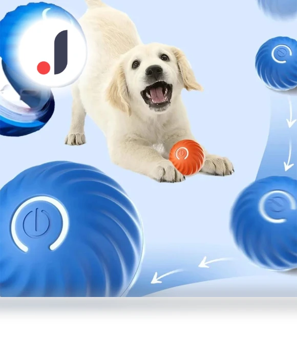 Smart Interactive Pet Toy Ball — Interactive Animal Companions, Yiran Furniture