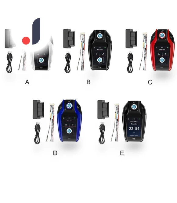 Smart LCD Remote Control Car Key — Keyless Entry, Auto Accessories Home