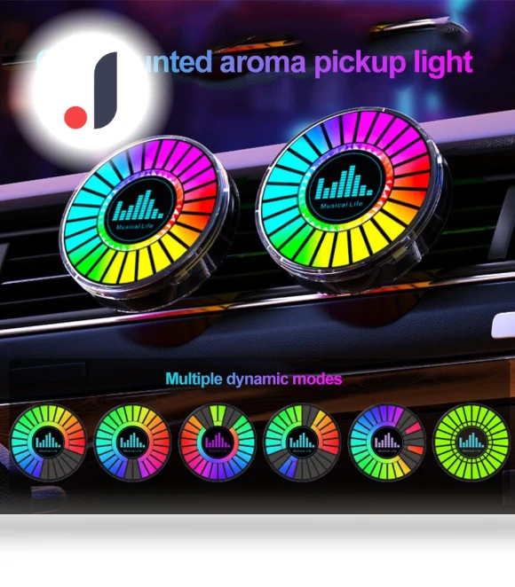 Smart RGB Led Lights 3D Sound Control Music Rhythm Lights — Car Accessories & Gadgets, World Auto Parts