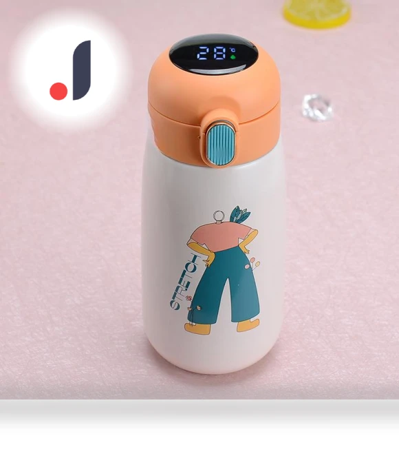 Smart Vacuum Cup with LED Touch Display — Beverage Warmers, Factory Discount Outlet