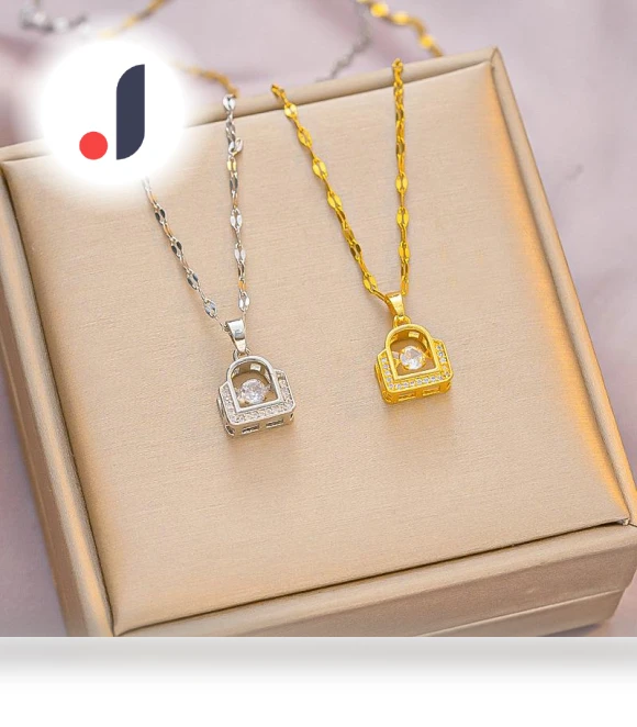 Smart Zirconium Pendant Necklace — Smart Jewelry, DH Yan