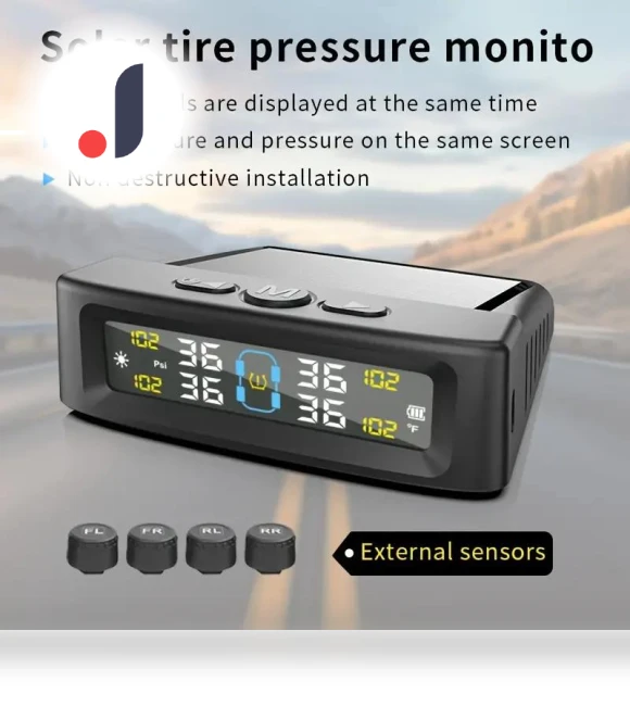 Solar System TPMS Car Tire Pressure Monitoring Device — TPMS Sensor Replacements, LIAESMART