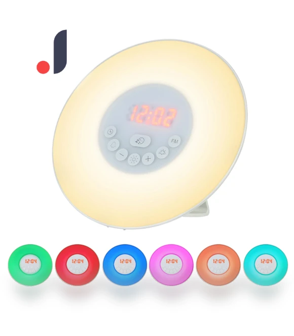Sunrise Simulation Alarm Clock — Alarms & Clocks, Factory Discount Outlet