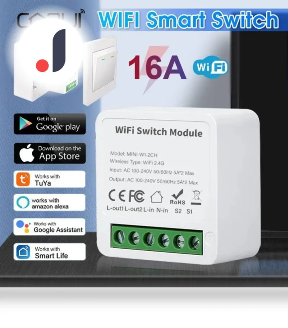 WiFi Smart Switch Module — Smart Home Modules, Vinde Home