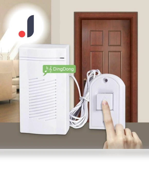 Wired Doorbell — Push Buttons, Dongfang HOME A