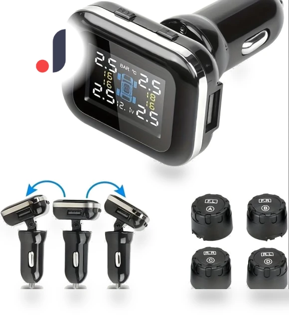 Wireless Solar Tire Pressure Monitoring System — TPMS Sensor Replacements, LIAESMART