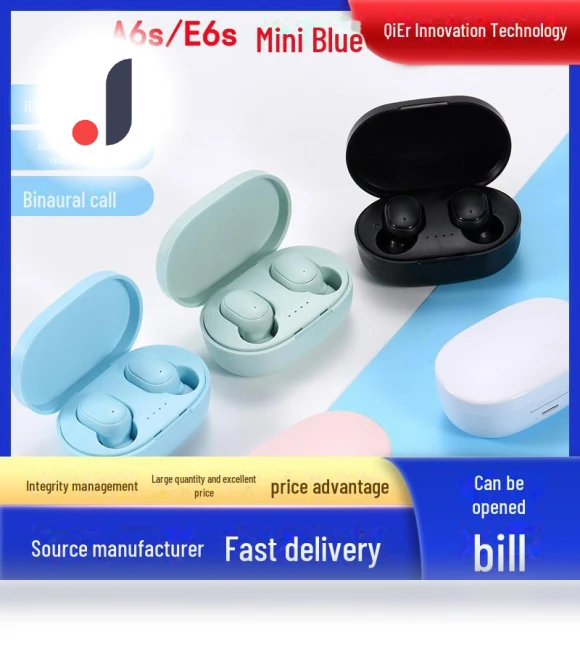 Wireless Sports Bluetooth Earbuds — In-Ear Headphones, AI Supermarket