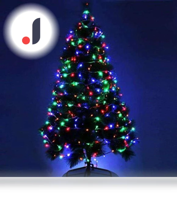 10m 100 LED Outdoor Waterproof Color Christmas Tree Lights — String Lights, AI Supermarket