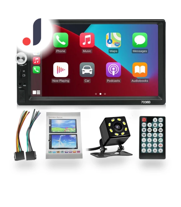 2 Din Car Radio with HD Touch Screen — Stereo Receivers, 888 Auto Parts Town